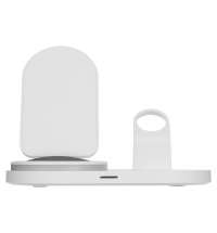 Складная зарядная станция с беспроводной зарядкой «Flashport», 15 Вт