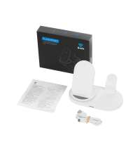 Складная зарядная станция с беспроводной зарядкой «Flashport», 15 Вт