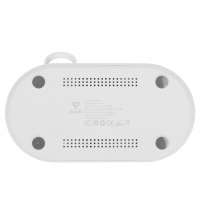 Складная зарядная станция с беспроводной зарядкой «Flashport», 15 Вт