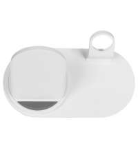 Складная зарядная станция с беспроводной зарядкой «Flashport», 15 Вт