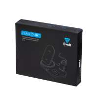 Складная зарядная станция с беспроводной зарядкой «Flashport», 15 Вт