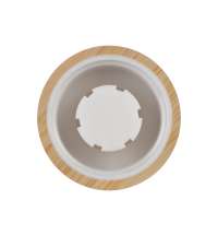 Стеклянная бутылка для воды в силиконовом чехле «Refine»