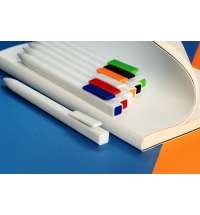 Ручка шариковая Swiper SQ, белая с зеленым