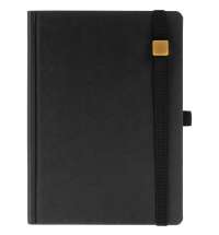 Ежедневник Favor Gold, недатированный, черный