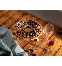 Деревянный столик на складных ножках «Outside party»