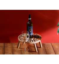 Деревянный столик на складных ножках «Outside party»