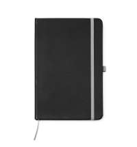 Блокнот A5 PIANA в твёрдом переплёте, ЧЕРНО-СЕРЫЙ