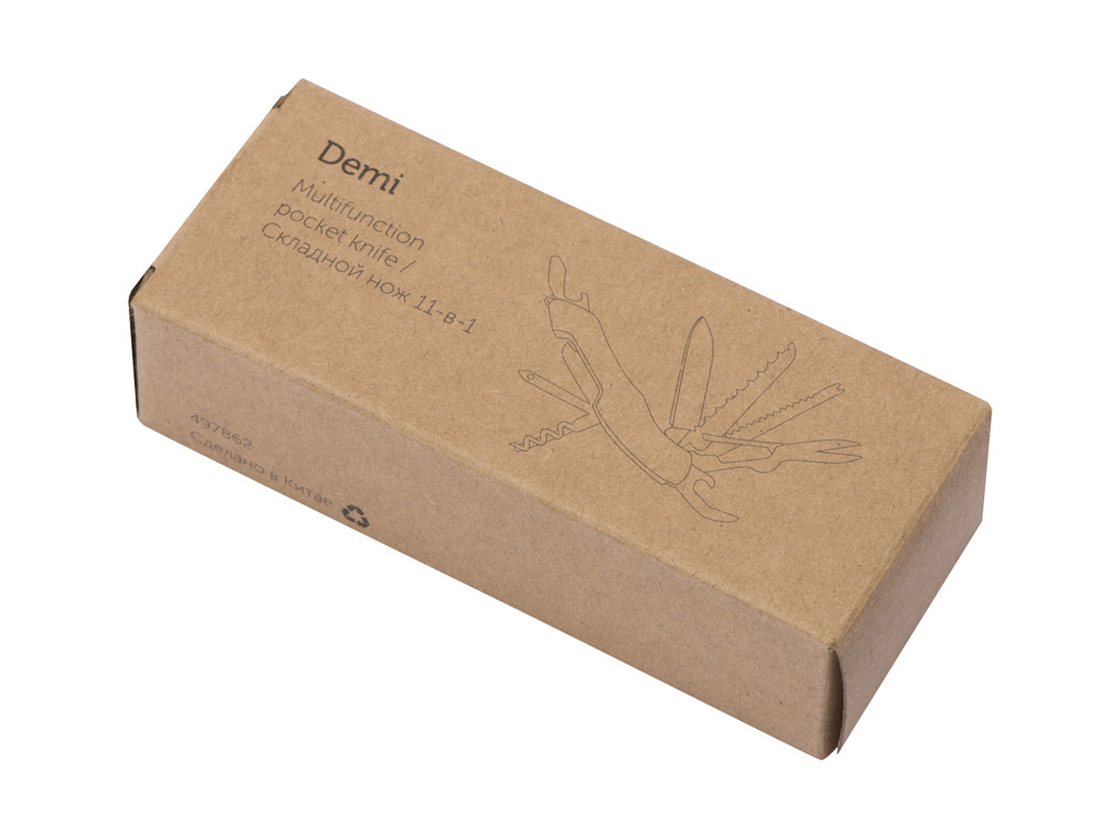 Мультитул-складной нож &laquo;Demi&raquo; 11-в-1