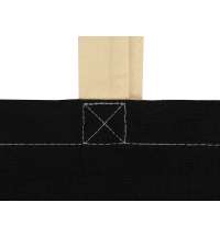 Сумка для шопинга «Twin» двухцветная из хлопка, 180 г/м2