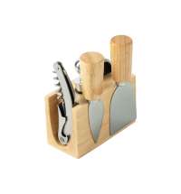 Набор для сыра и вина со съемной подставкой «Save time»