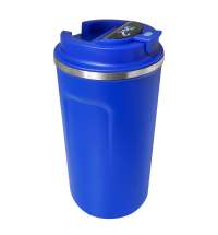 Термокружка Moon с дисплеем, 380мл, синяя