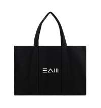 Большой шоппер VINGA Hilo из переработанного неокрашенного канваса AWARE™, 400 г/м²