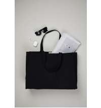 Большой шоппер VINGA Hilo из переработанного неокрашенного канваса AWARE™, 400 г/м²