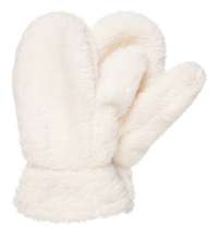 Варежки Flocky, молочно-белые