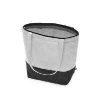 Сумка-холодильник Reviver с длинными ручками из нетканого переработанного материала RPET