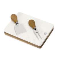 Набор для сыра в коробке из акации и мрамора &laquo;Fontina&raquo;