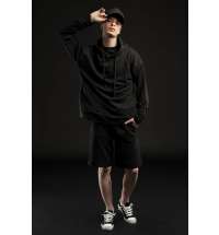 Худи унисекс H2, черное