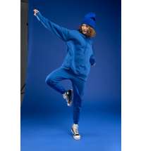 Худи унисекс H2, синее