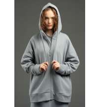 Толстовка унисекс H3, серая