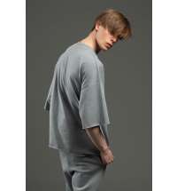 Футболка унисекс T1, серая