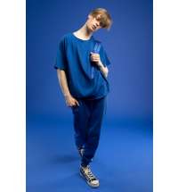 Футболка унисекс T2, синяя