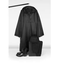 Дождевик-анорак R1, черный