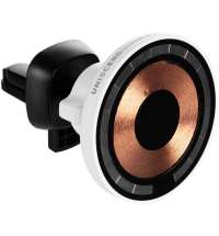 Держатель для смартфона Cooper Auto Wireless с беспроводной зарядкой, белый