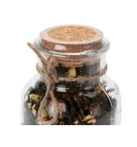 Чай зеленый, с соком ананаса и кусочками яблока/облепихи