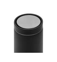 Вакуумная термокружка «Noble» с 360° крышкой-кнопкой, крафтовый тубус