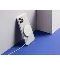 Беспроводное зарядное устройство «NEO Magneto», 15 Вт (с местом для логотипов)