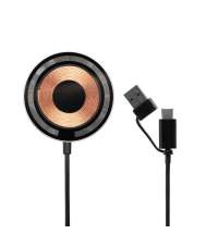 Магнитное зарядное устройство Cooper Rond, 15 Вт, серебристое