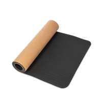 Пробковый коврик для йоги и фитнеса «Namaste»