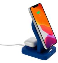 Магнитная зарядная станция Cooper Duo, синяя