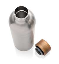 Термобутылка Wood из переработанной нержавеющей стали RCS, 500 мл