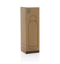 Термобутылка Wood из переработанной нержавеющей стали RCS, 500 мл