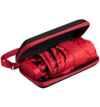 Складной зонт Color Action, в кейсе, красный