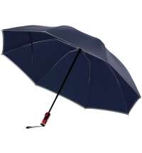 Зонт наоборот складной Futurum, темно-синий