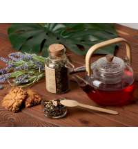 Чай черный, с соком имбиря, лавандой и мятой, мини