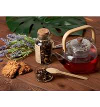 Чай черный, с соком имбиря, карамелью и грецким орехом, мини