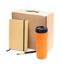 Подарочный набор Николета, (оранжевый)