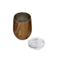 Вакуумная термокружка «Britewood S1», непротекаемая крышка, крафтовый тубус