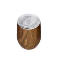 Вакуумная термокружка &laquo;Britewood S1&raquo;, непротекаемая крышка, крафтовый тубус