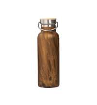 Вакуумный термос «Britewood S2», 370 мл, бамбуковая крышка, крафтовый тубус