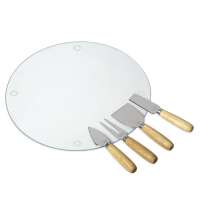 Набор для сыра со стеклянной доской «Gauda»