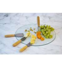 Набор для сыра со стеклянной доской «Gauda»