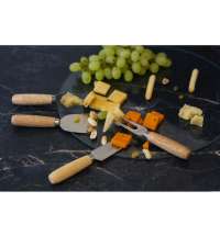 Набор для сыра со стеклянной доской «Gauda»