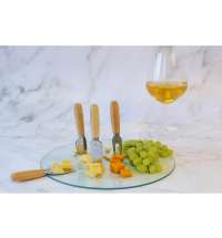 Набор для сыра со стеклянной доской «Gauda»