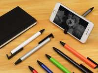 Ручка-подставка шариковая &laquo;Кипер Металл&raquo;