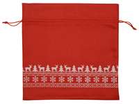 Мешочек подарочный новогодний