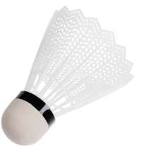 Набор из 6 воланов для бадминтона Volante, белый